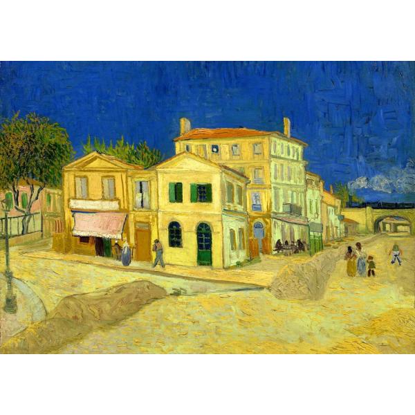 ゴッホ　黄色い家　ジークレーポスターB4(364ミリ×257ミリ)四辺フチ無し