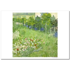 ゴッホ　ドービニーの庭　ジクレーポスター A2 (594ミリ×420ミリ)