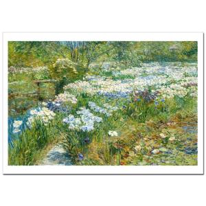 世界の名画 ゴッホ 銅の花瓶のアミガサユリ ジクレーキャンバス複製画