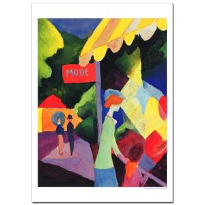 マッケ ショーウィンドー　ジクレーポスター B3（364ミリ×515ミリ）