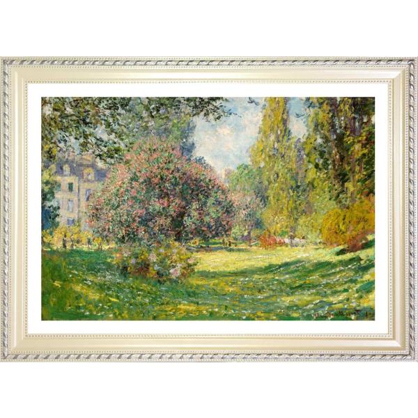 モネ モンソー公園　 ジークレーポスター額装品