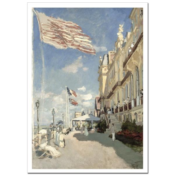 モネ  トルーヴィルのロッシュ・ノワール・ホテルHotel des Roches Noires, T...