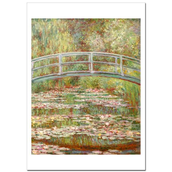 モネ 睡蓮の池に架かる橋Bridge over a Pond of Water Lilies ジ−ク...