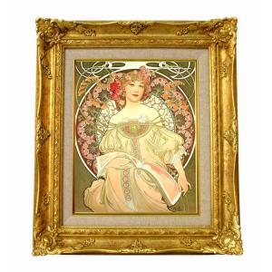 世界の名画 ルノワール ピアノを弾く二人の少女 ジクレーキャンバス