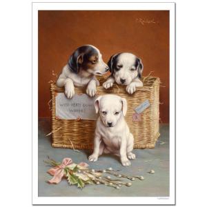 カールライヘルト　With heaty good wishes ジクレーポスター A2(420ミリ×...