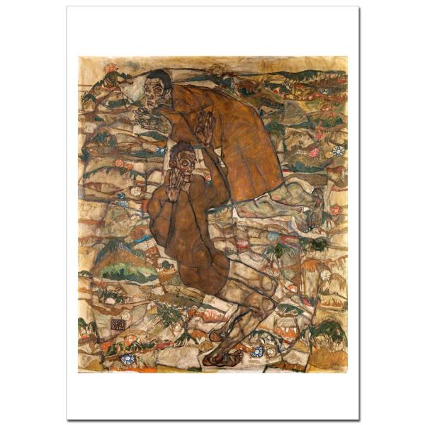 エゴン・シーレ　Levitation ジクレーポスターB4(257ミリ×364ミリ)