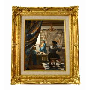 世界の名画 ブクロー 天使の歌 ジクレーキャンバス複製画 豪華