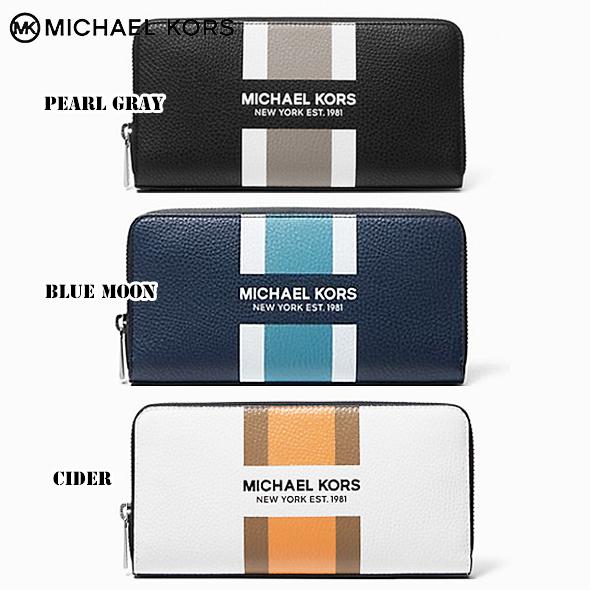 マイケルコース メンズ 財布 長財布 MICHAEL KORS MENS クーパー ストライプ ウォ...