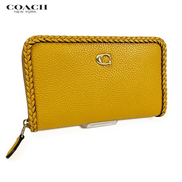 COACH コーチ 財布 ミディアム財布 ミディアム ジップ ウォレット ブレイド レザー CJ87...