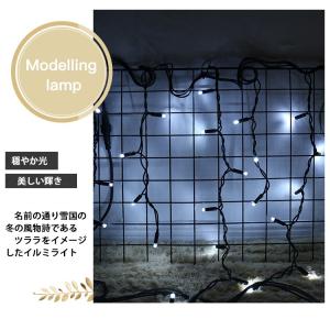 イルミネーション 屋外用 つらら LED 12...の詳細画像1