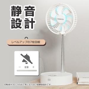 折り畳み扇風機 アウトドア扇風機 キャンプ扇風...の詳細画像3