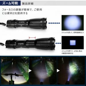 自転車ライト フロントライト 高輝度 1000...の詳細画像2