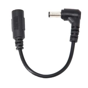 汎用ACアダプター用出力DCプラグ変換アダプター　L型変換