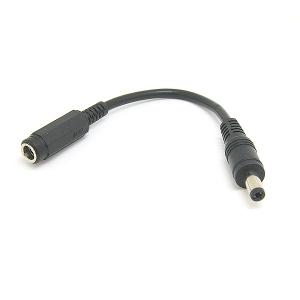 汎用ACアダプター用DCプラグ出力極性変換電源ケーブル