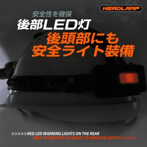 LEDヘッドライト 充電式 電池付 USB充電...の詳細画像5