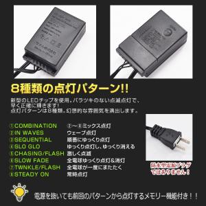 LEDネットライト 360球 2M×3M コー...の詳細画像1