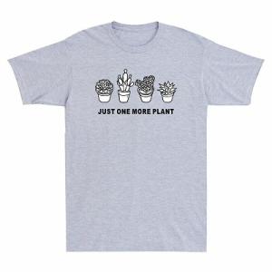 Lサイズ　半袖Tシャツ　Just One More Plant Succulent Cactus　(...