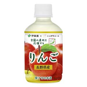 ニッポンエール 伊藤園 長野県産 りんごジュース 280g×24本