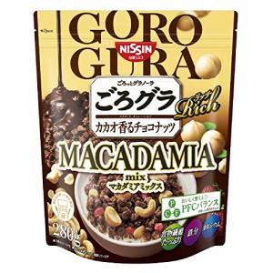日清シスコ ごろグラRich カカオ香るチョコナッツマカダミアmix 280g×6袋