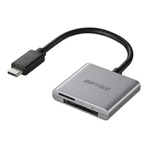バッファロー USB3.2 Type-C 接続 カードリーダー  SD