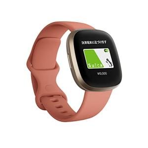 Suica対応Fitbit Versa 3 スマートウォッチ ピンククレイ