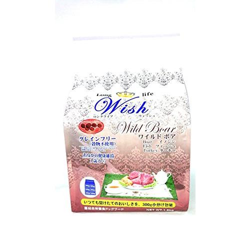 送料無料 ウィッシュ ドッグフード Wish ワイルドボア おなかの健康維持 1.8 kg