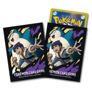 ポケモンカード デッキシールド 雨やどり カビゴン スリーブ　64枚セット ポケモンカード デッキシールド 雨やどり カビゴン スリーブ 64