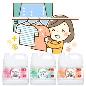 ライオン ソフラン プレミアム消臭 4L × ...の詳細画像2