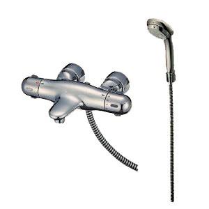 バス水栓金具 サーモシャワー混合栓( マッサージシャワー)SK1870-13 「Kiwitap」 三...