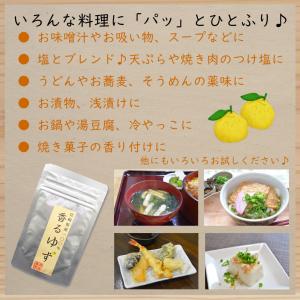 国産 ゆず皮 粉砕 粗挽きタイプ 30g 宮崎...の詳細画像3