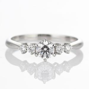 婚約指輪 エンゲージリング ダイヤモンド ダイ...の詳細画像3
