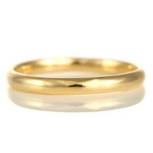 結婚指輪 マリッジリング 18金 ゴールド 甲丸 レディース オーダー｜suehiro