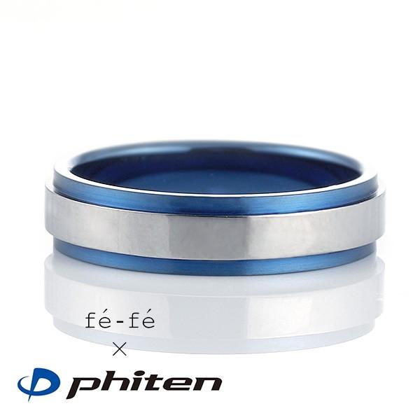薙刀 メンズ 指輪 ファイテン Phiten チタン リング チタンリング メンズ 正規品 オーダー