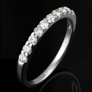 指輪レディース エタニティリング ダイヤモンド プラチナ 0.2カラット 指輪 結婚記念日 オーダー