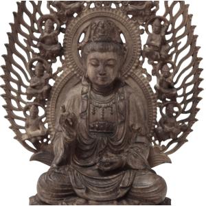 アンティーク　木製仏像 アンティーク 木製仏像 Amazon｜ZXHStore 幸せと幸福のための