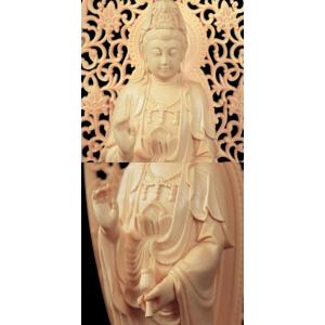 木彫り 仏像 観音様 観音菩薩 観世音菩薩 観...の詳細画像2