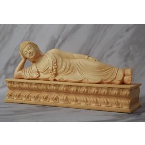 木彫り 仏像 涅槃 寝仏 涅槃像 涅槃仏 お釈迦様 釈迦如来像