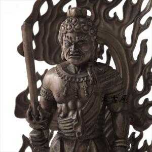 帝釈天像 フィギュア 仏像 蝋型青銅製 高さ33.5cm 国宝復刻版