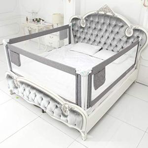 ベッドフェンス 縦に換気された網が付いているFoldable安全bedrail反落下防止リフト