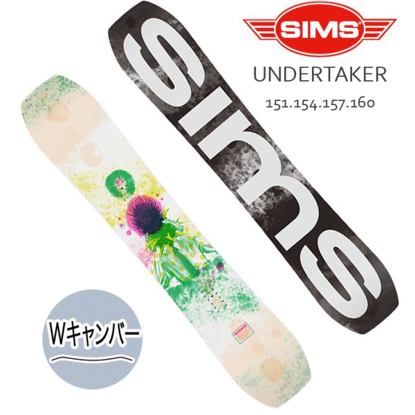 2020-2021モデル Sims Snowboard / Undertaker 送料無料 代引き料...