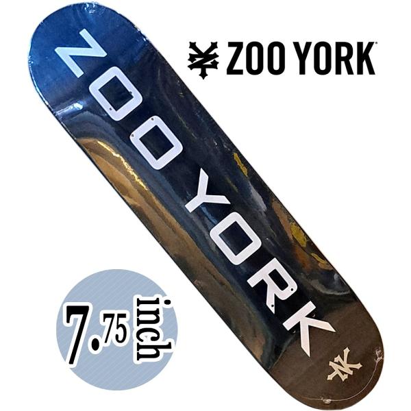 デッキテープ無料 ZOO YORK | OG 95 LOGO DECK BLACK/WHITE 7....