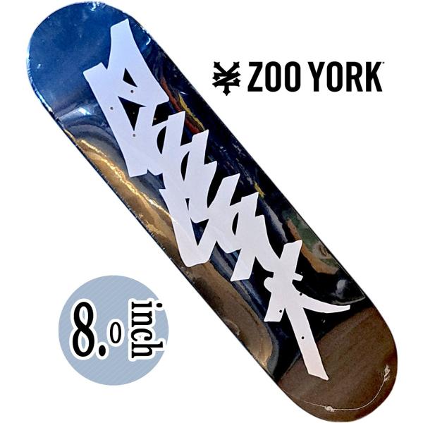 デッキテープ無料 ZOO YORK | OG 95 TAG DECK BLACK/WHITE 8.0...