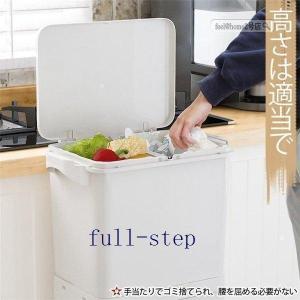 ゴミ箱キッチン分別2段ゴミばこ蓋つき45L縦型...の詳細画像2