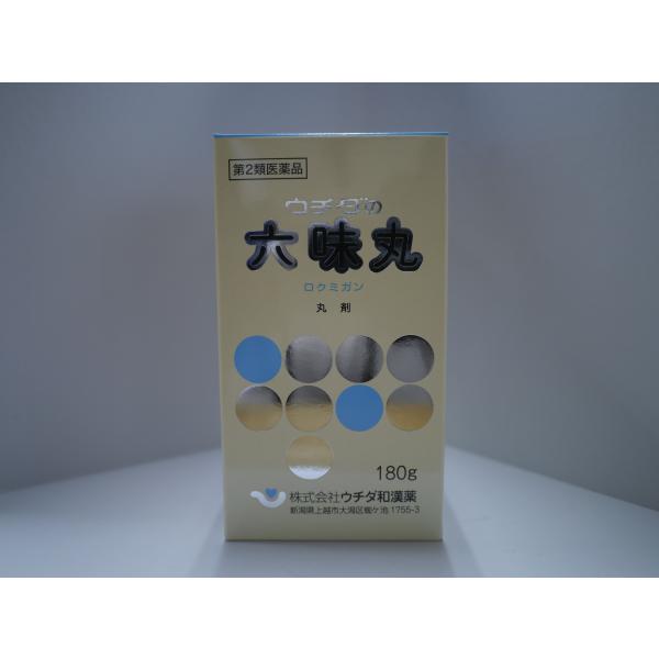 【第2類医薬品】ウチダの六味丸 180g　送料無料