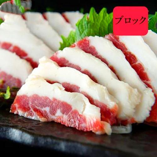 馬刺し 馬肉 熊本 直送 鮮馬刺し 80g フタエゴ ブロック ばさし 馬刺 肉 内祝 誕生日 たれ...