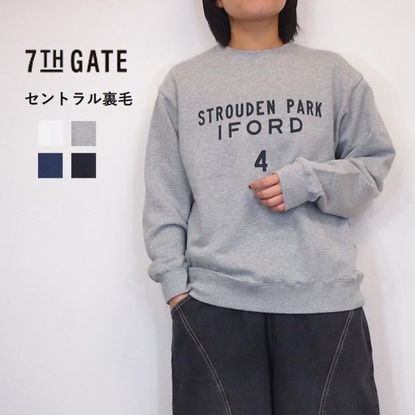 7TH GATE セブンスゲート セントラル裏毛 スタンダードプリント プルーオーバー トレーナー ...
