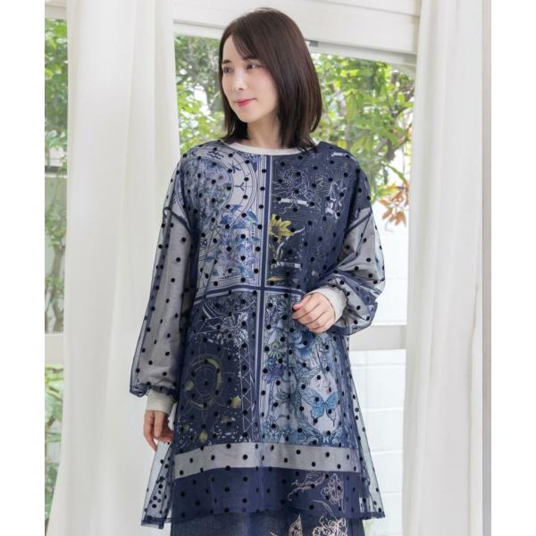 【SALE セール 20%OFF】 is ScoLar イズスカラー 星×タロット コラージュ柄 ド...