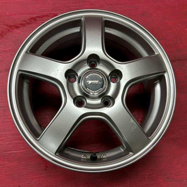 アルミホイール4本 15×6.0J ET53 114.3 5H ブリヂストン トップラン R5 ノア...
