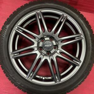 プリウス50前期Aツーリングセレクション 17インチ ホイール タイヤセット 新車外し】トヨタ 50 プリウス ツーリングセレクション 純正