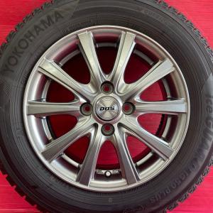 4本セット 175/70R14 14×5.5J スタッドレス ヨコハマ IG50PLUS アルミホイール DOS ET38 PCD100 4H ヤリス フィット(GR系) 等